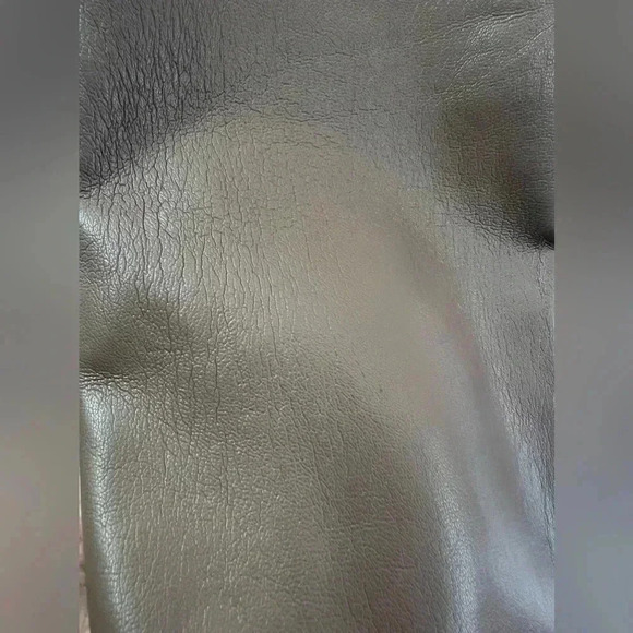 Aritzia Wilfred Viral The Melina Ankle Vegan Leather Pants Constant Camel Sz 4 - Picture 7 of 15